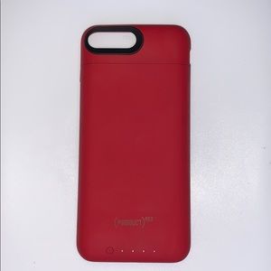 Product Red IPhone 8plus Mophie Charging Case
